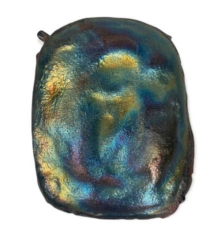 Lot 213: Tiffany Studios Favrile Glass Turtle-Back Tile