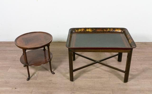 Lot 255: 2 Side Tables