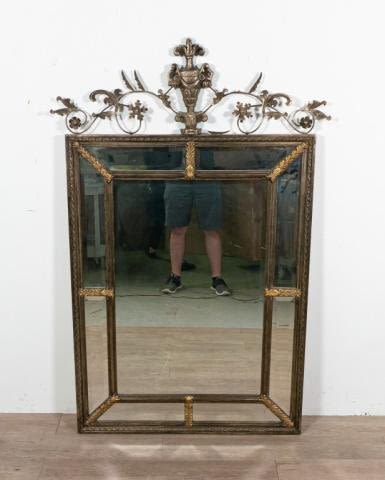 Lot 259: French Provincial Style Hall Mirror