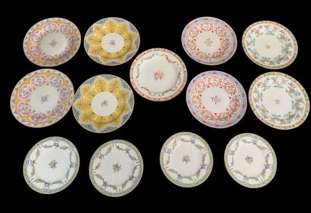Lot 287: Collection of 19th Century Mintons Plates