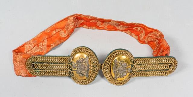 Lot 297: Sash of Nepal Prime Minister Chandra Shumsher Ran