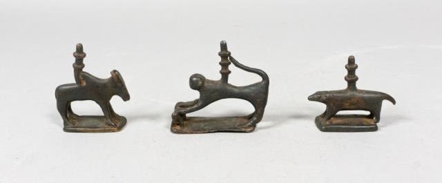 Lot 299: Benin Bronze Gold Weights