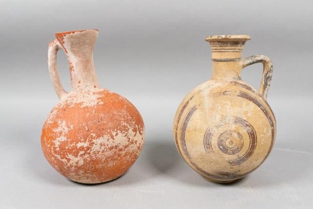 Lot 308: 2 Meso-American Ceramic Jugs
