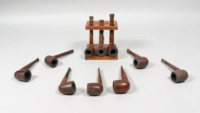 Lot 314: Collection of Large Billiard Pipes