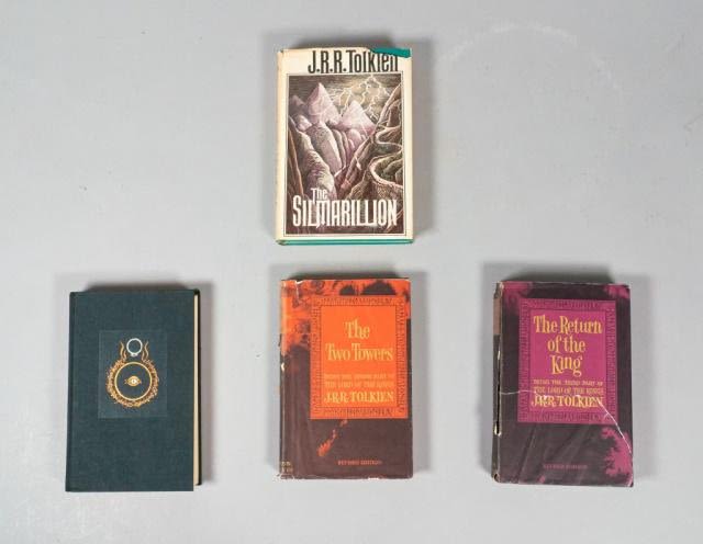 Lot 318: J.R.R. Tolkien Grouping of Books