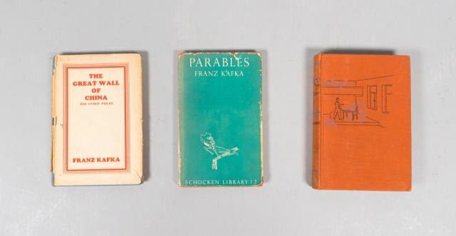 Lot 325: Collection of Franz Kafka Novels