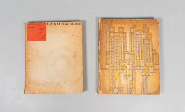 Lot 331: 2 Books by Frank Lloyd Wright