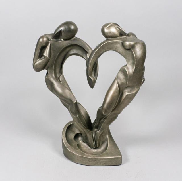 Lot 360: Alexsander Danel - Austin Sculptures - Soulmates