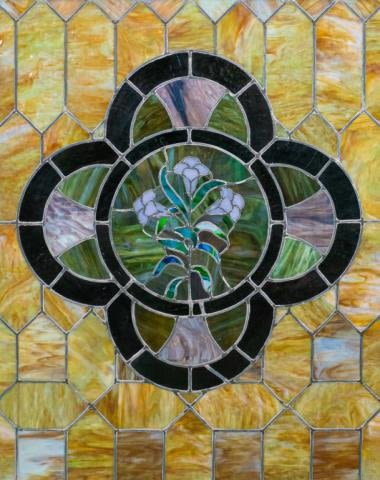 Lot 375: Stained Glass Window