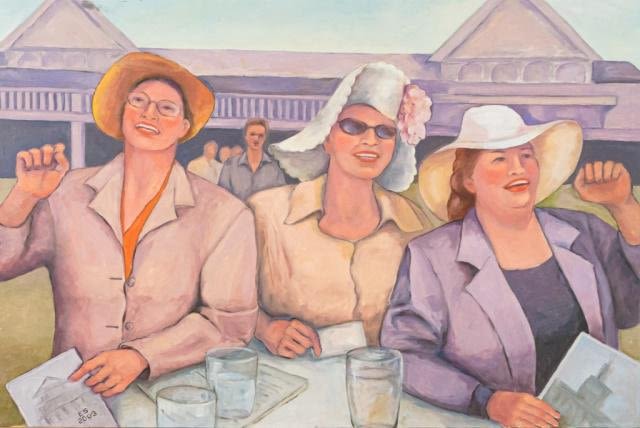 Lot 201: Enid Schwarzbaum Oil on Canvas