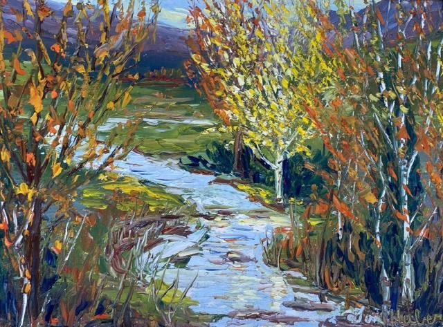 Lot 204: Don Huber Oil on Board