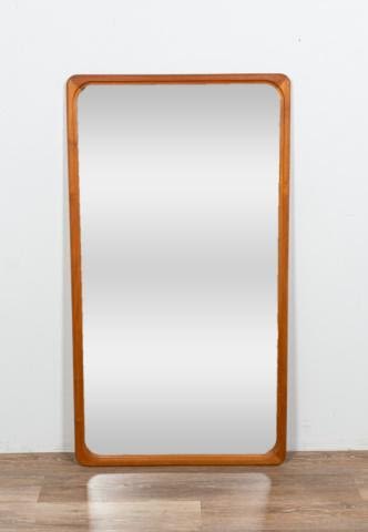 Lot 216: B.M. Spejle Danish Modern Teak Mirror