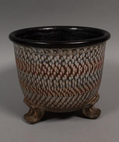 Lot 217: Dulmer & Breiden Hohr Three Footed Pot