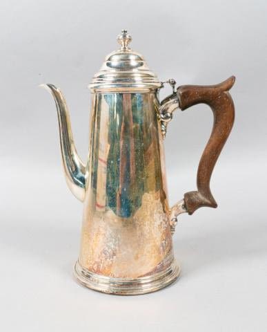 Lot 228: Worcester Sterling Silver Coffee Pot