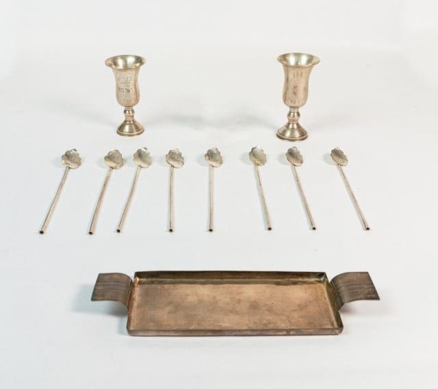 Lot 246: 11 Pieces of Mexican Sterling Silver