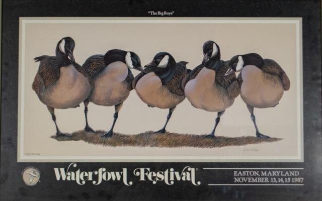 Lot 296: Waterfowl Festival 1987 Poster