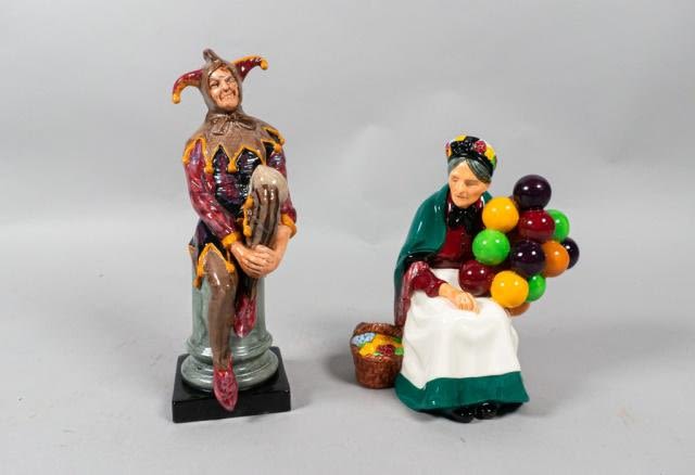 Lot 356: 2 Royal Doulton Porcelain Figures