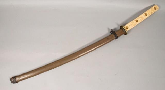 Lot 366: Japanese Katana Sword