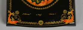 Grouping of 8 Palekh Lacquer Boxes. Grouping of 8 Soviet Era Palekh lacquer boxes. Russian, 20th Image - 16