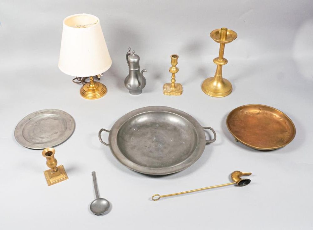 Lot 59: Grouping of Metal Items