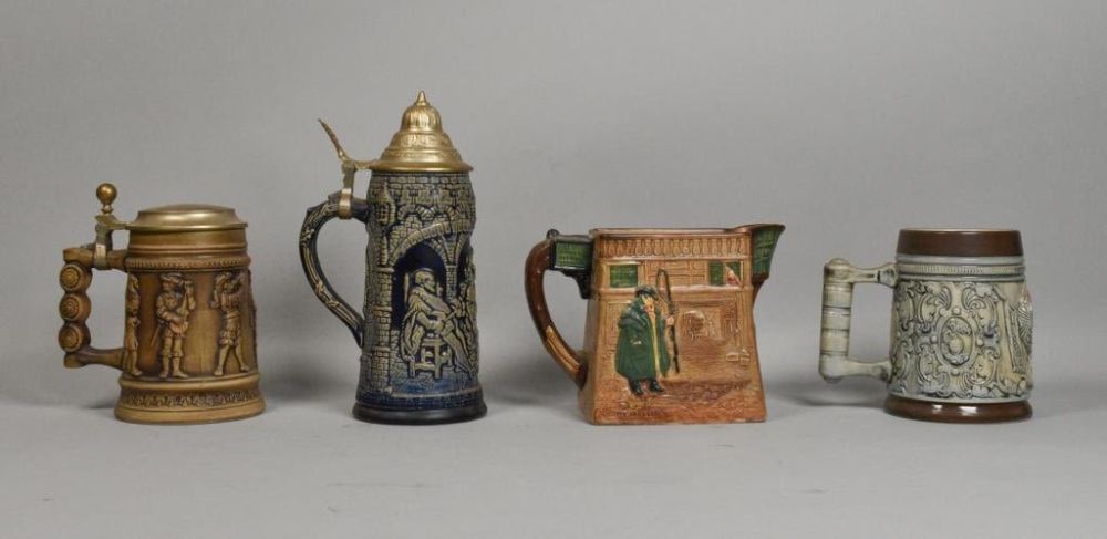 Lot 70: 4 Beer Steins