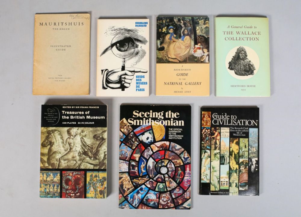 Lot 75: 7 Museum Collection Guides