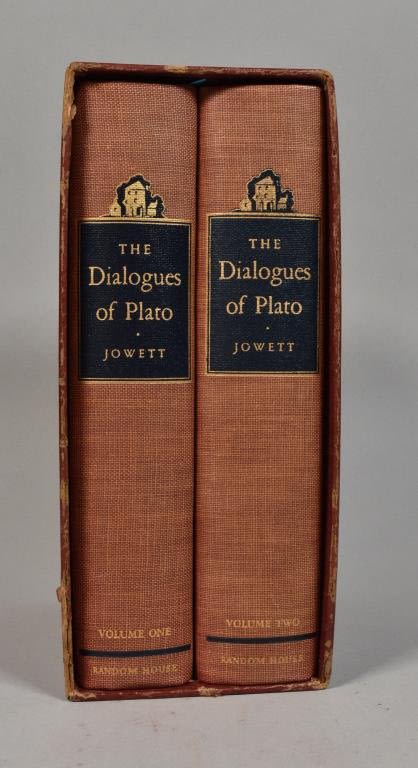 Lot 80: The Dialogues of Plato, Vol. 1 and 2
