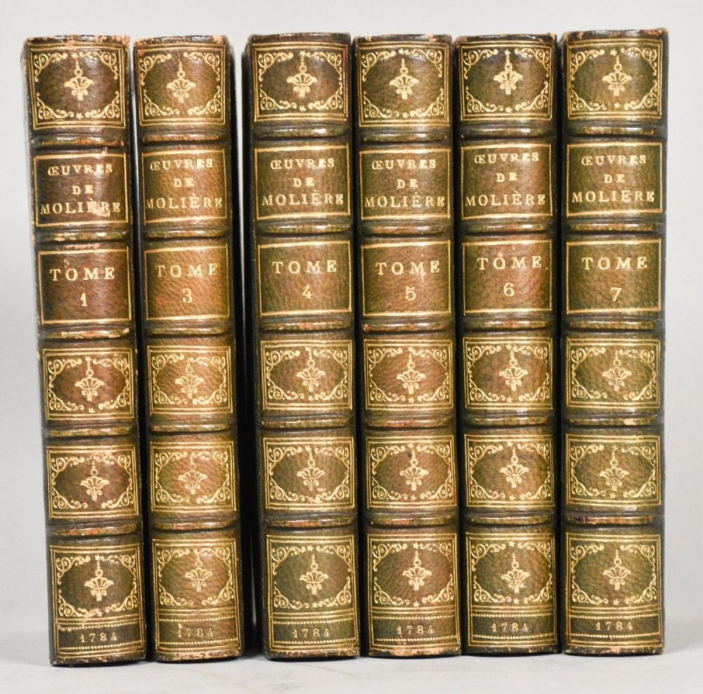 Lot 90: The Works of Moliere, 6 Volumes, 1784