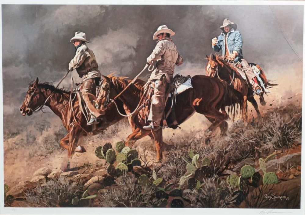 Lot 96: Ray Swanson Limited Edition Western Print