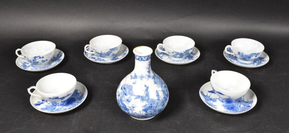 Lot 116: 13 Piece Japanese Porcelain Tea Service