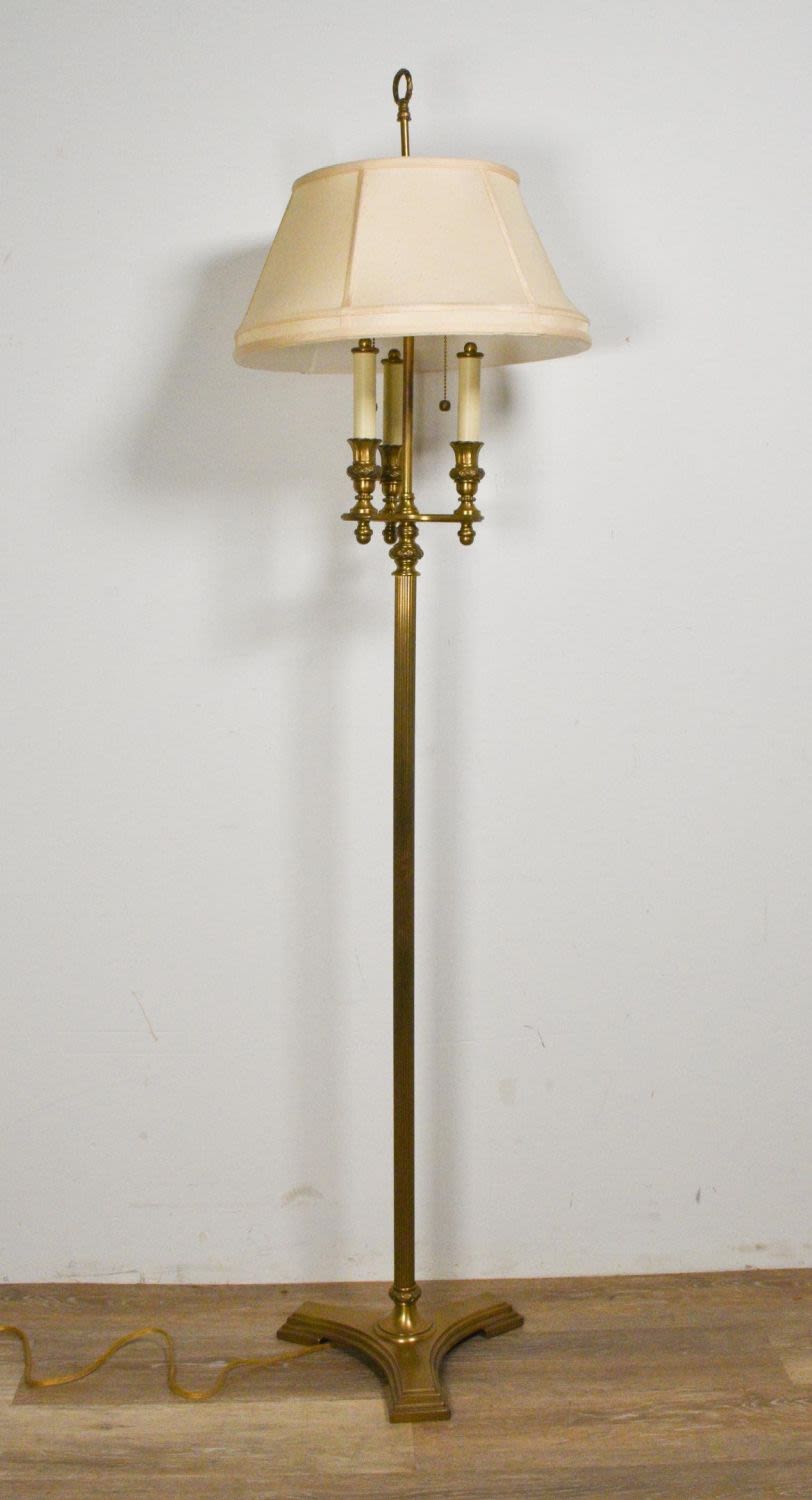 Lot 141: Neoclassical Style Floor Lamp