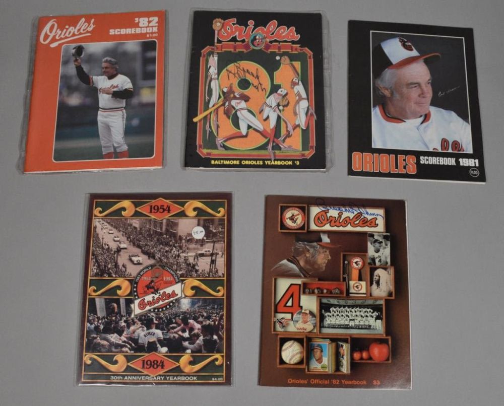 Lot 172: Lot of Baltimore Orioles Memorabilia