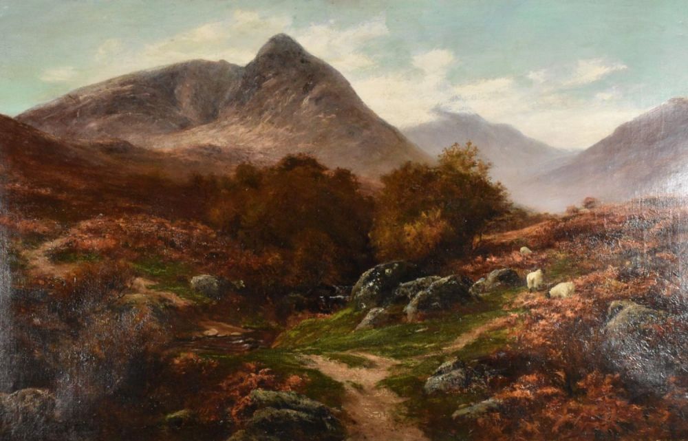 Lot 184: Douglas Cameron Oil on Canvas Landscape