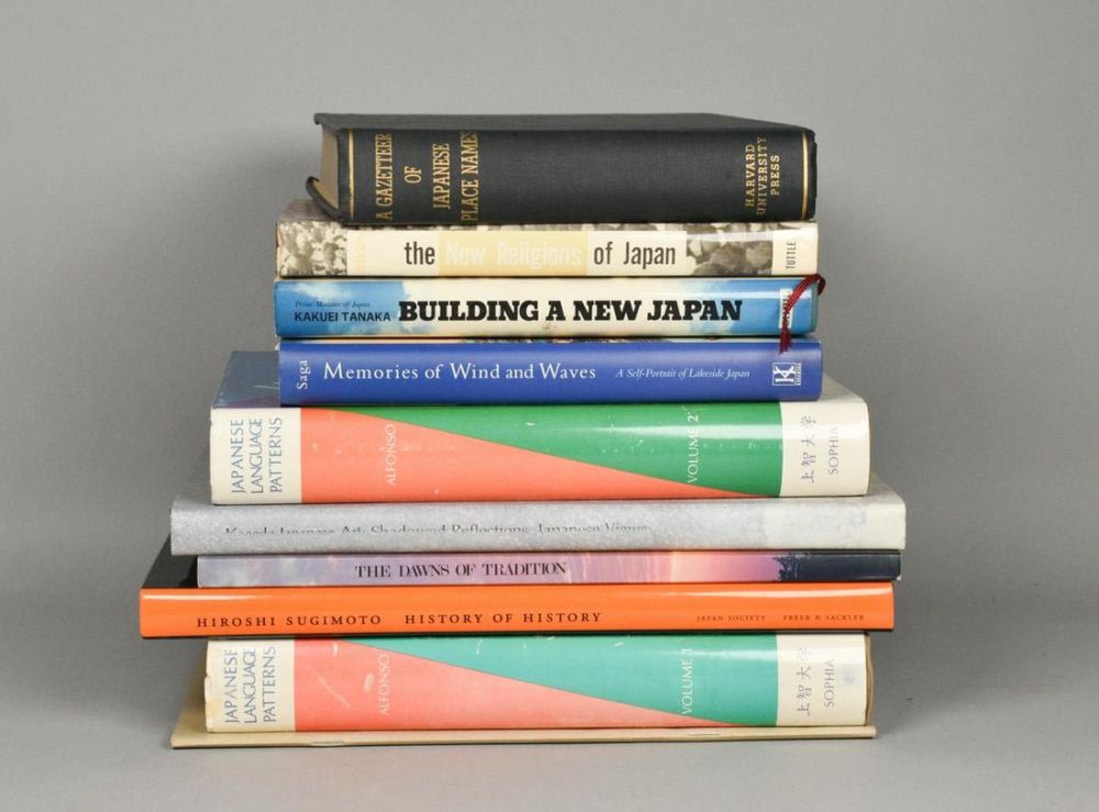 Lot 213: 10 Books on Japan