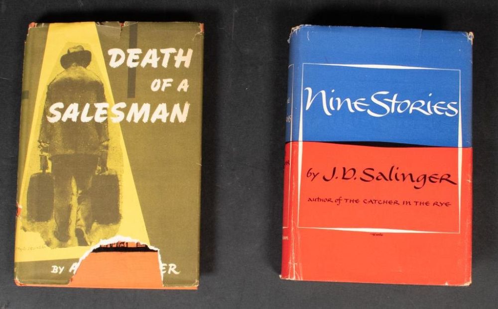 Lot 222: Arthur Miller & JD Salinger Books