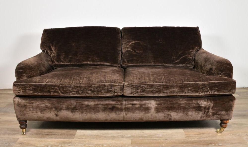 Lot 253: Contemporary Upholstered Sofa