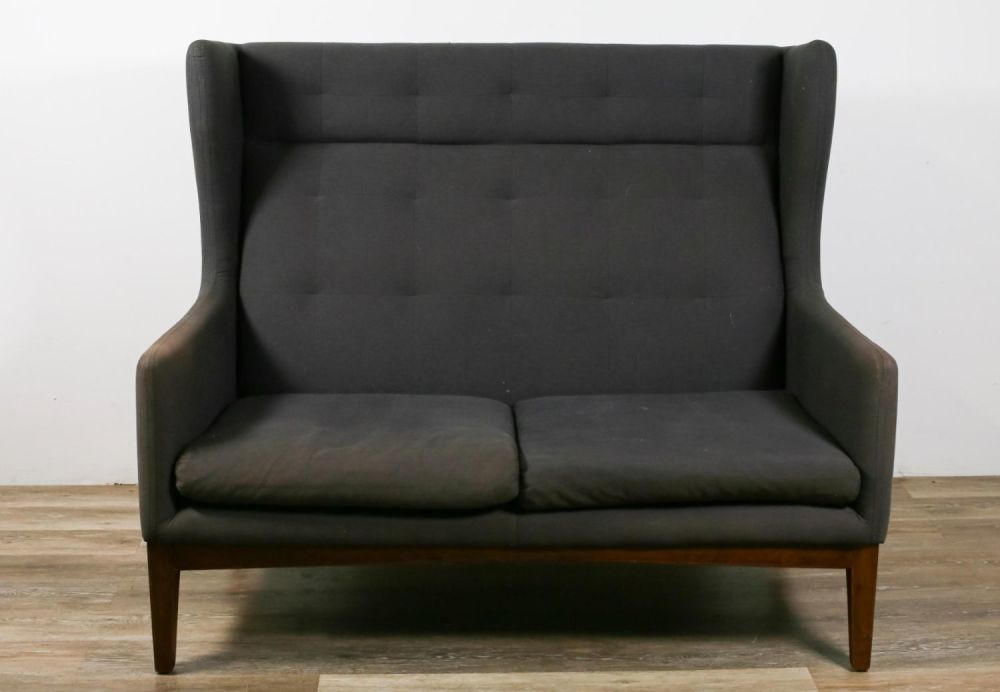 Lot 309: Contemporary Upholstered Loveseat