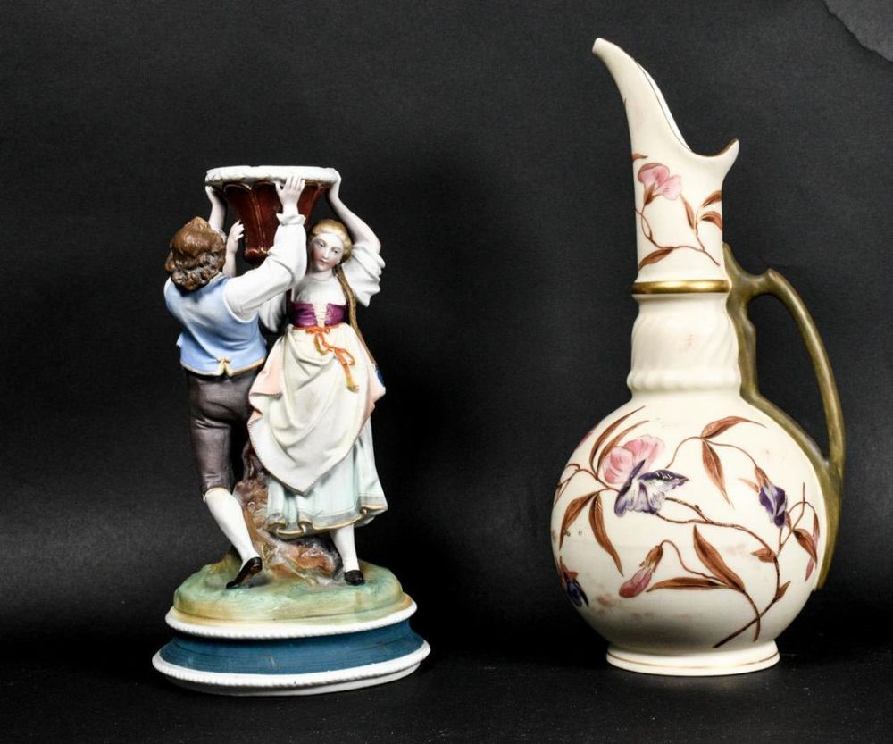 Lot 333: 2 19th Century Porcelain Pieces