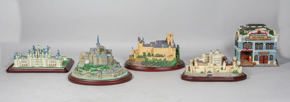 Lot 340: Lenox & Lemax Building Figurines