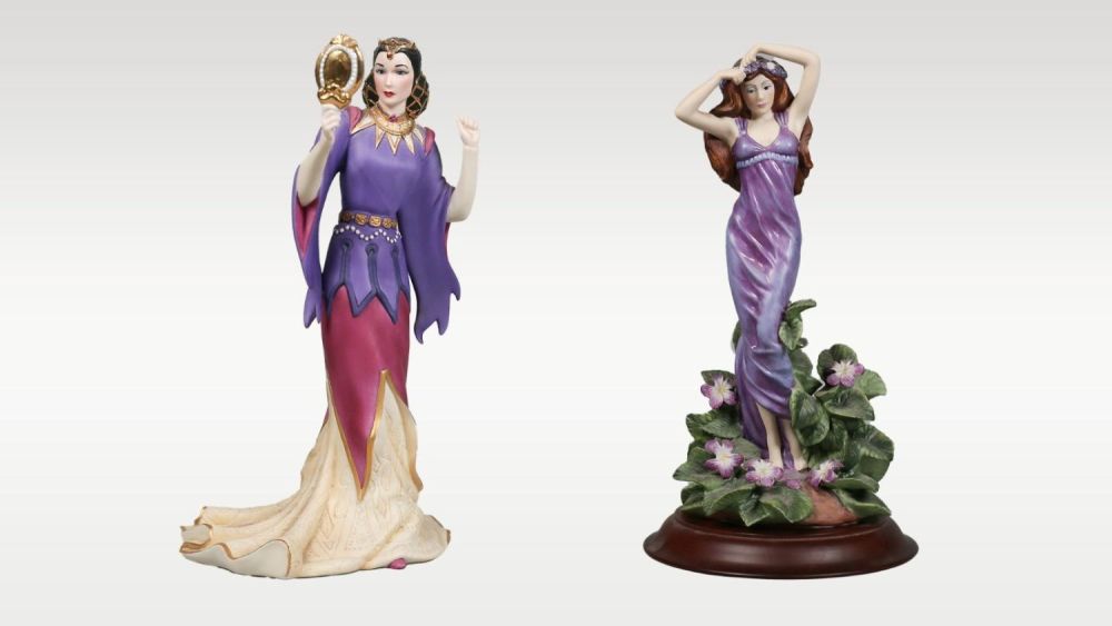 Lot 418: Lenox & Franklin Mint Porcelain Figures
