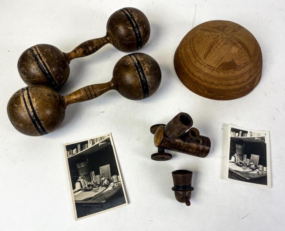 Lot 227: Collection of Louis Pierre Ledoux's Desktop Items