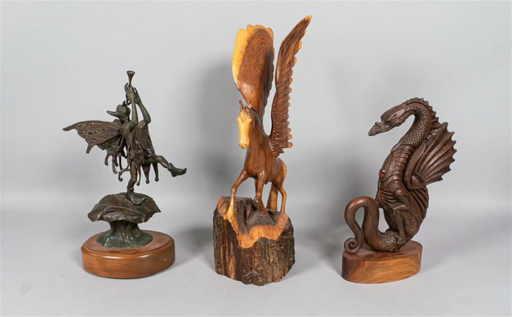 Lot 155: 3 Sculptures