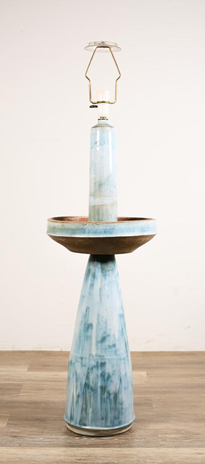 Lot 162: Fog & Morup Danish Modern Pottery Lamp