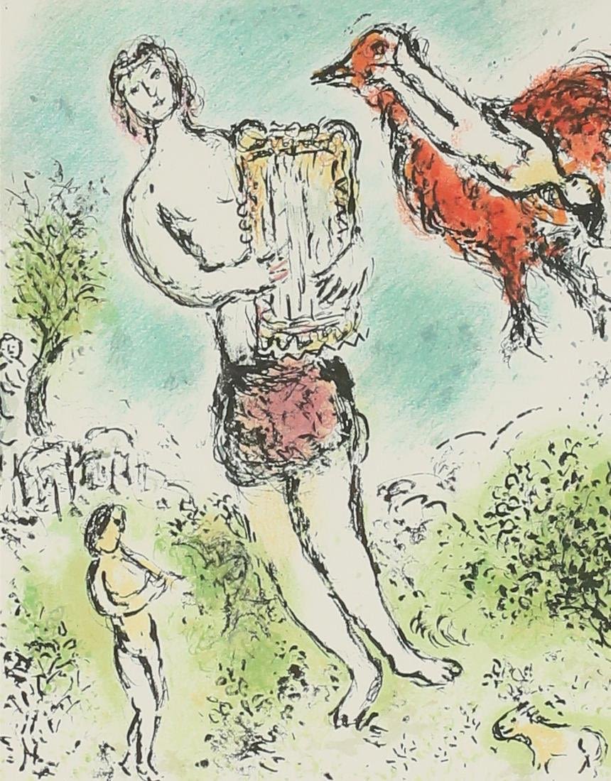 Lot 183: After Marc Chagall Lithograph, The Odyssey