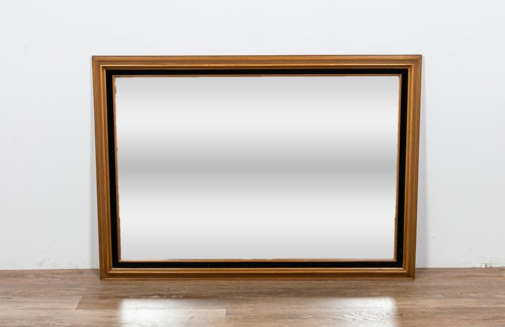 Lot 243: Contemporary Gilt Mirror