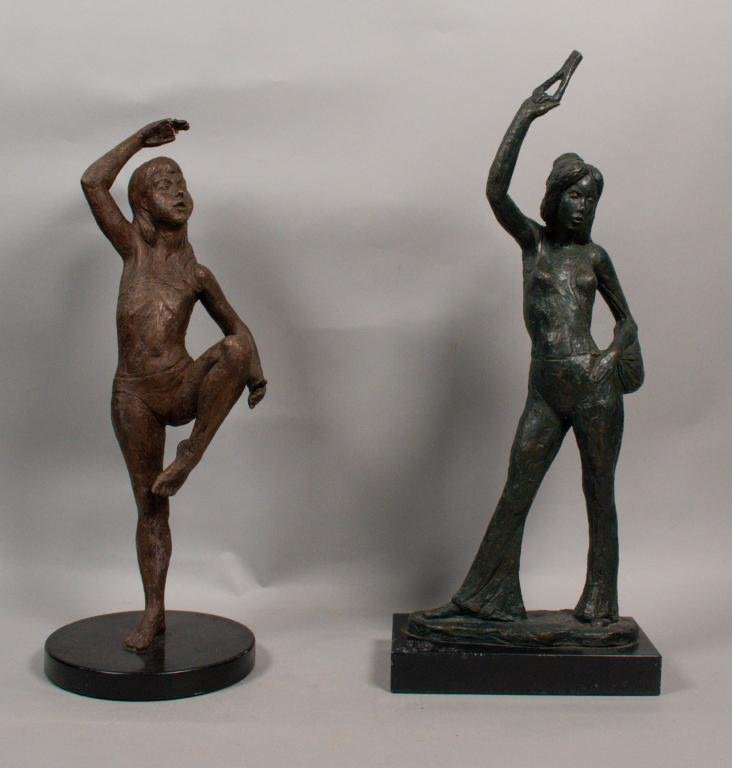 Lot 275: 2 Arthur Glickman Statues
