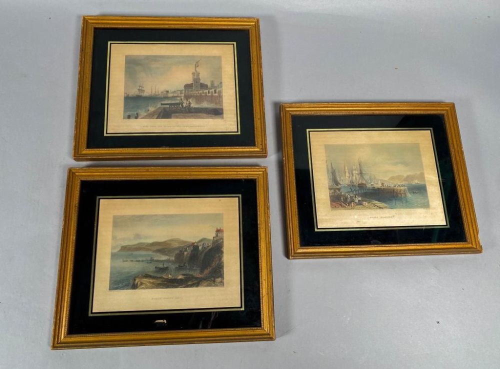 Lot 290: Collection of 19th Century British Aquatints