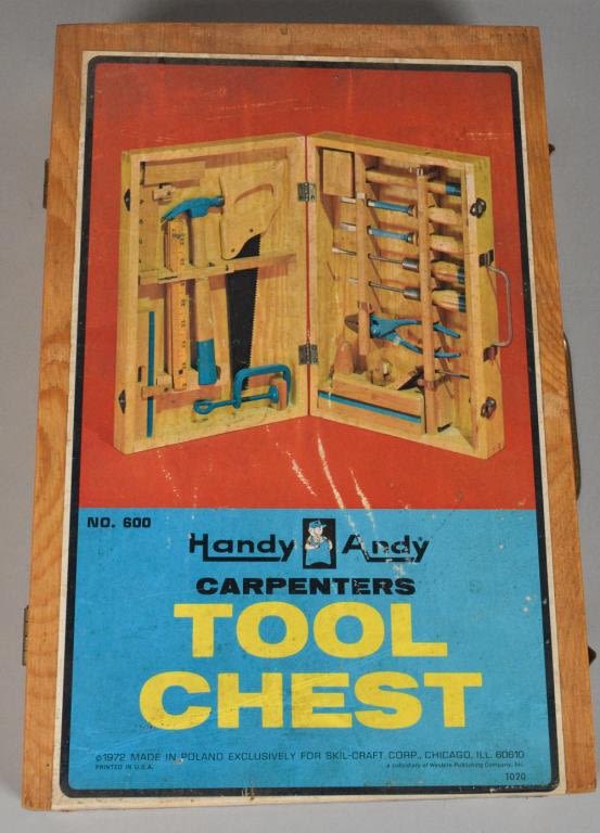 Lot 298: Handy Andy Carpenter's Tool Chest