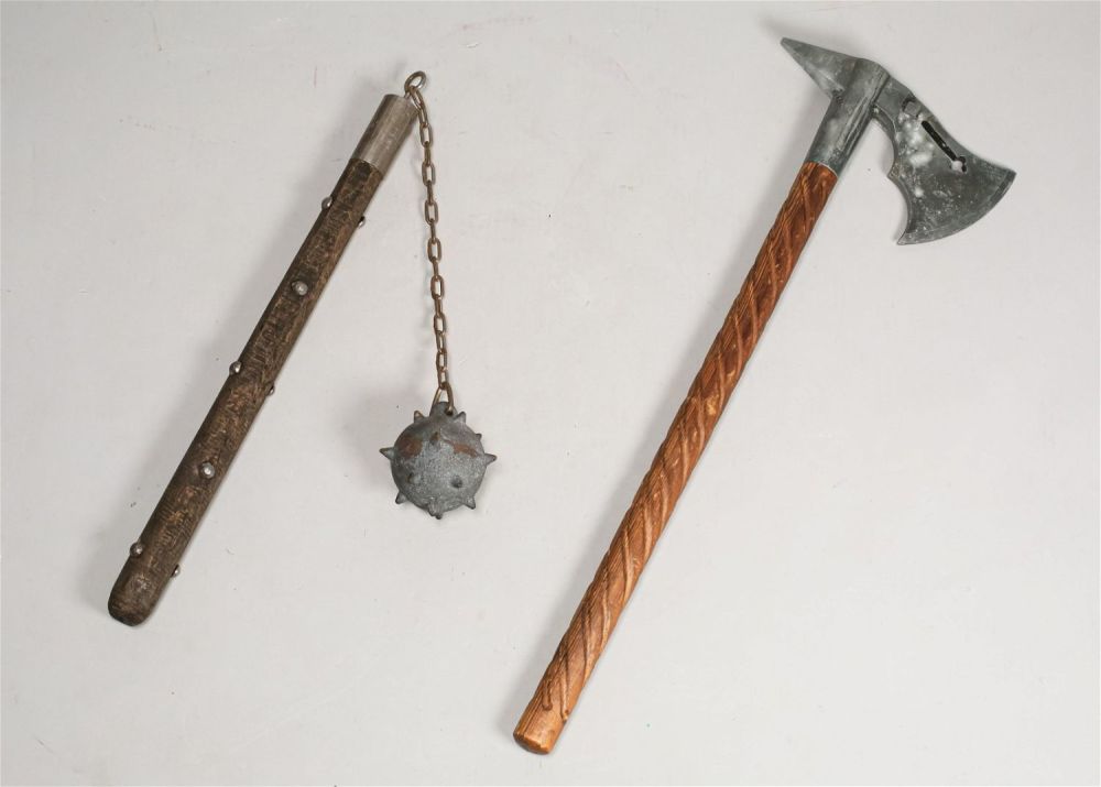Lot 309: Axe and Chain Mace, Reproductions