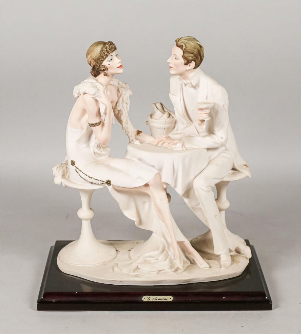 Lot 361: Giuseppe Armani Capodimonte Porcelain Statue